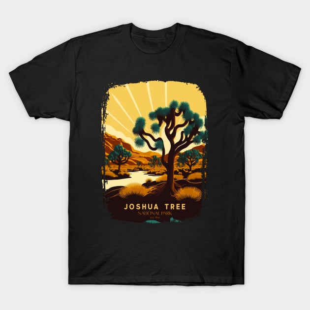 Joshua Tree National Park T-Shirt by Wintrly